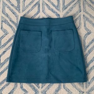 LOFT Dark Turquoise Skirt Size 6